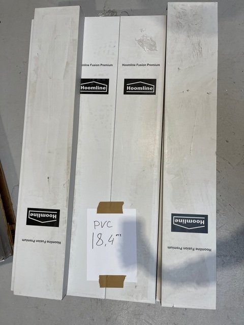PVC Hoomline Fusion Premium pallet PVC 1220x190x6,5mm 725110 Markham Oak Light